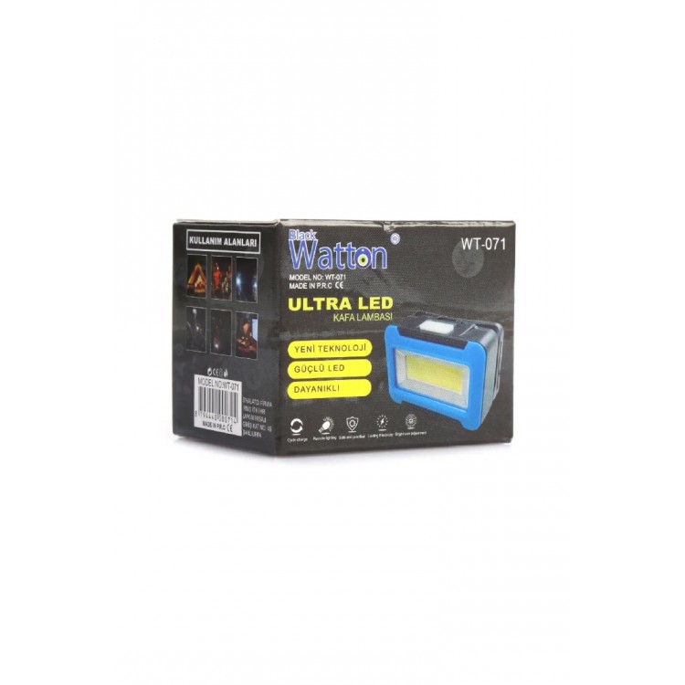 PİLLİ KAFA LAMBASI WATTON WT-071 PİLLİ KAFA LAMBASI WATTON WT-071