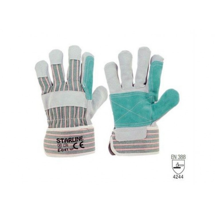 STARLINE E-41 YS TAKVİYELİ DERİ ELDİVEN 