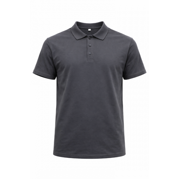 POLO YAKA TİŞÖRT FÜME