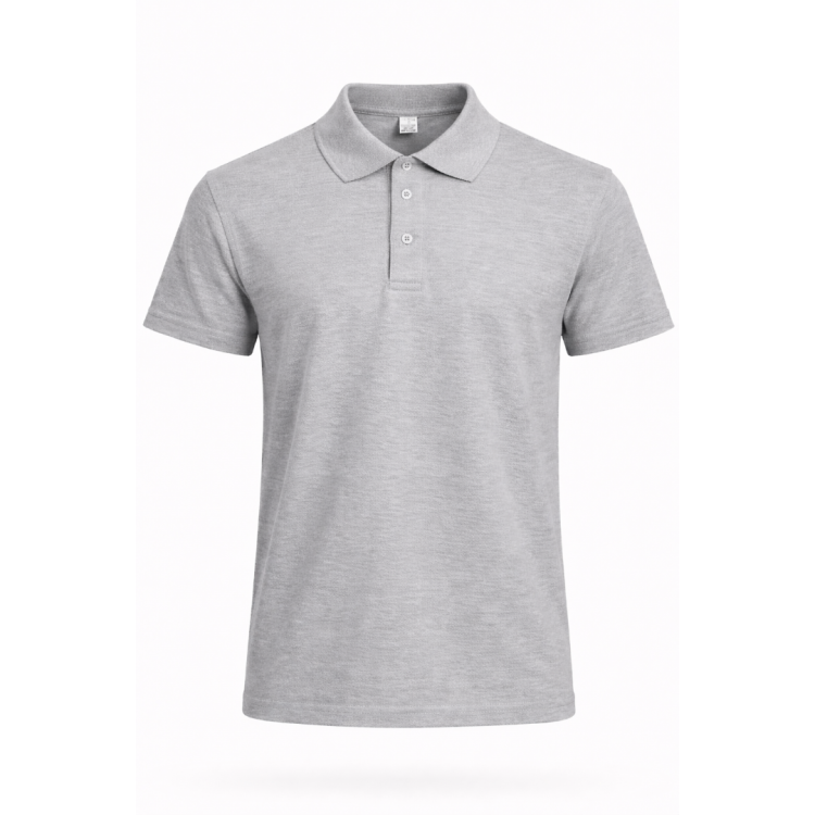 POLO YAKA TİŞÖRT  GRİ