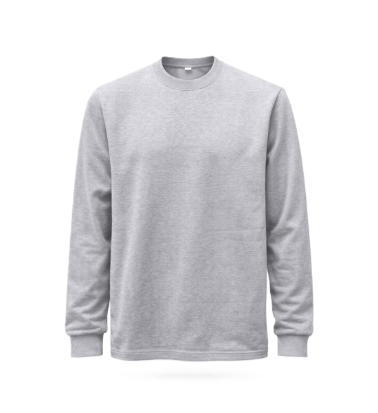  BİSİKLET YAKA SWEAT GRİ MELANJ