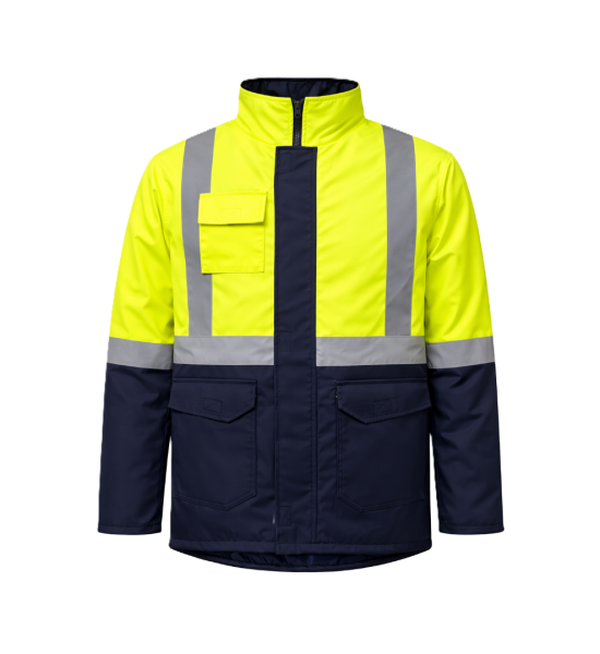 KIŞLIK BONDİT KAPİTONELİ PARKA SARI-LACİVERT