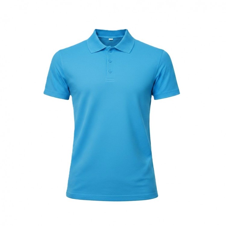 POLO YAKA T-SHIRT TURKUAZ