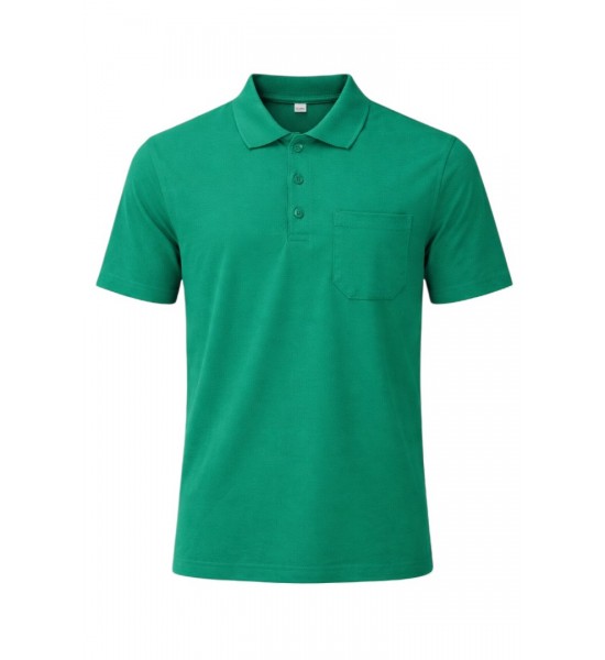 POLO YAKA  CEPLİ TİŞÖRT YEŞİL