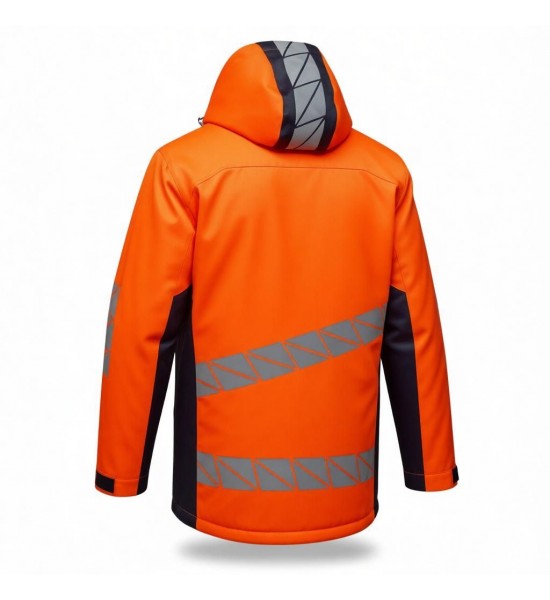 HI-VIS DİZAYN REFLEKTÖRLÜ PARKA