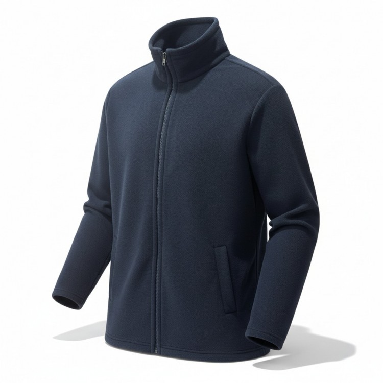 2 CEPLİ FERMUARSIZ POLAR LACİVERT